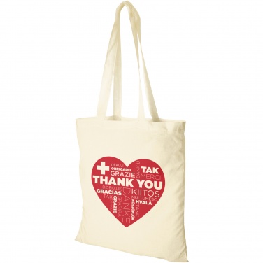 Logotrade corporate gift picture of: Madras 140 g/m² cotton tote bag 7L